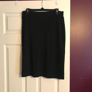 Black skirt